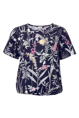 STI kukkakuvioinen t-paita