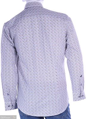 Culturen modern fit kuosillinen kauluspaita