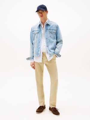 Tommy Hilfiger beiget pellavahousut