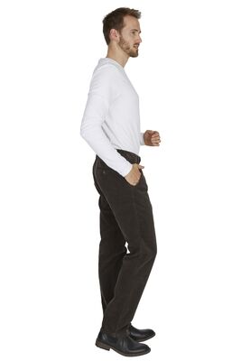 Club Comfort ruskeat vakosamettihousut