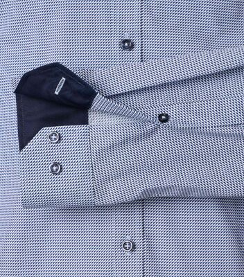 Venti sinsävyinen body fit pitkähihainen kauluspaita