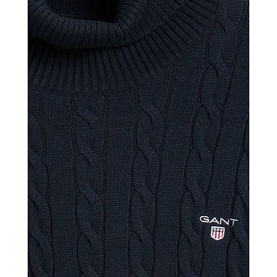 Gant tummansininen poolopalmikkoneule