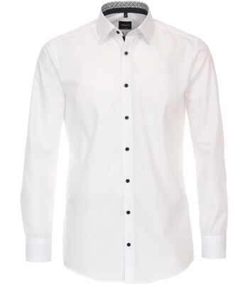 Venti valkoinen modern fit kauluspaita