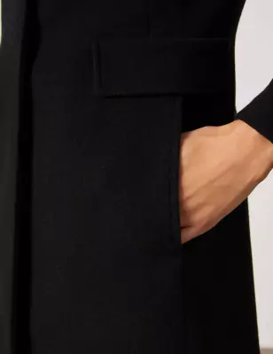 Gerry Weber musta klassinen villakangastakki