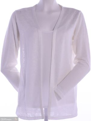 M.X.O luonnonvalkoinen ohut neuletakki