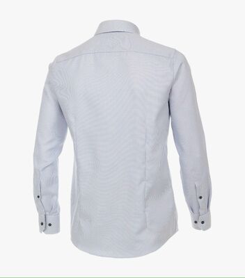 Venti vaaleansininen modern fit mitoituksen paita