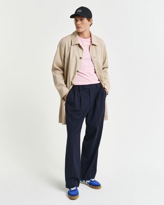 Gant vaaleanpunainen lyhythihainen t-paita