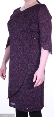 Shenina lilansävyinen kotimainen juhlamekko