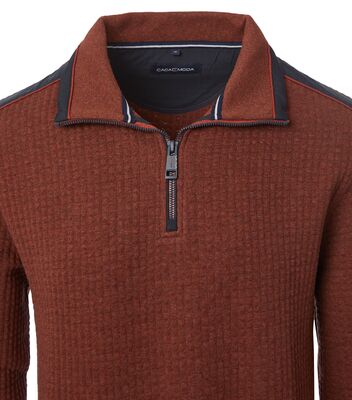 Casamoda poltettu oranssi collegepusero