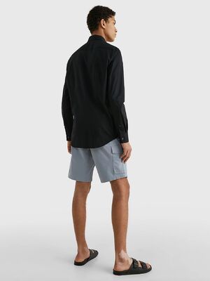 Tommy Hilfiger musta slim fit kauluspaita