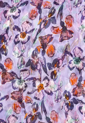 Lasessor lilansävyinen silkki tuubihuivi