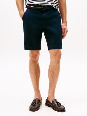 Tommy Hilfiger tummansiniset vyölliset chino shortsit