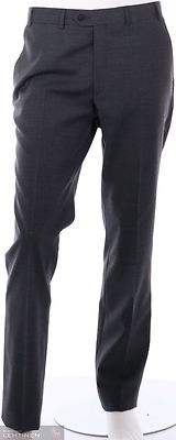 Turon harmaa klassinen suorahousu