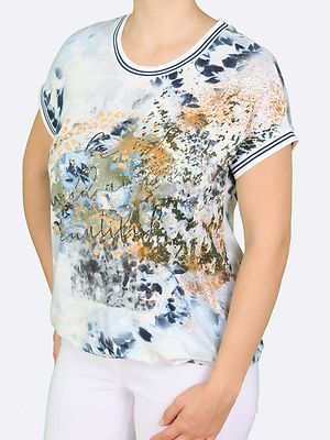 Curve Plus Size kuviollinen pusero