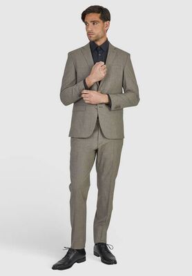 Daniel Hechter beigenväriset suorat housut