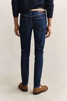 Gant slim fit tummansiniset miesten farkut