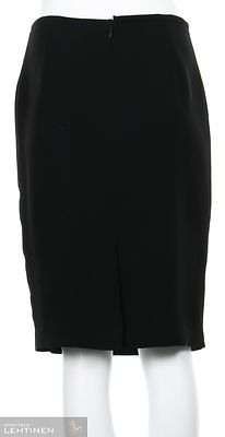 Rils musta kapea polvimittainen hame