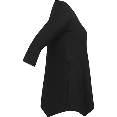 Pont Neuf A-linjainen musta tunika