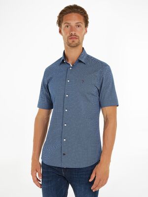 Tommy Hilfiger sininen lyhythihainen regular fit paita