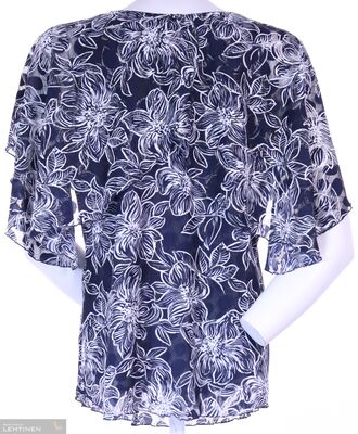 Shenina tummansininen lyhythihainen pusero