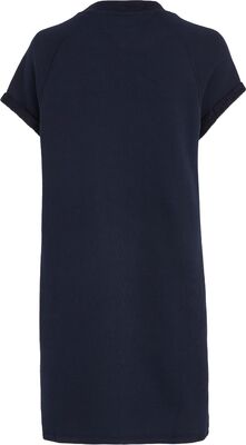 Tommy Hilfiger tummansininen lyhythihainen collegemekko