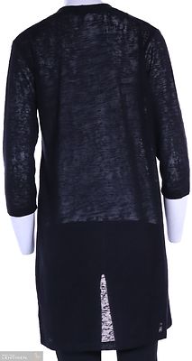 M.X.O musta ohut neuletakki