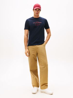 Tommy Hilfiger tummansininen regular fit t-paita