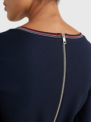 Tommy hilfiger tummansininen kellohelma mekko