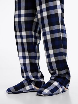 Tommy Hilfiger sininen kolmeosainen pyjama lahjapakkauksessa