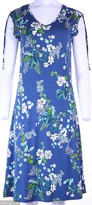 Lea H siniharmaa trikoo mekko