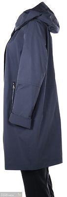 Flare tummansininen kevättakki