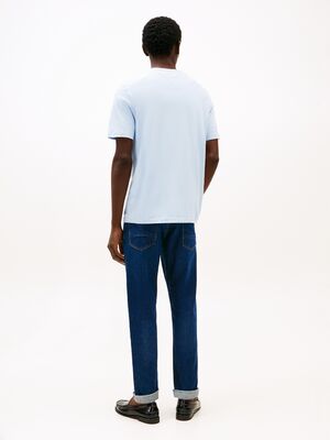 Tommy HIlfiger vaaleansininen regular fit t-paita