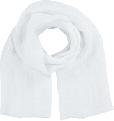 Lasessor luonnonvalkoinen pellava huivi