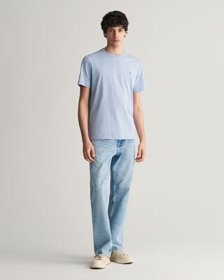 Gant vaaleansininen lyhythihainen T-paita