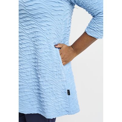 Pont Neuf vaaleansininen plus size tunika