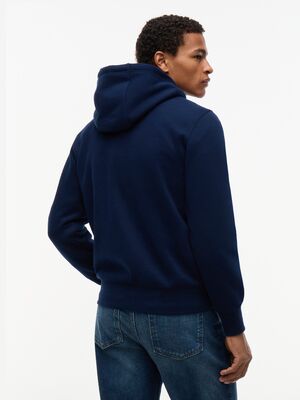 Tommy Hilfiger tummansininen lippulogollinen collegehuppari
