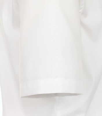 Venti modern fit valkoinen lyhythihainen kauluspaita