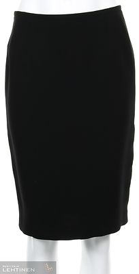 Rils musta kapea polvimittainen hame