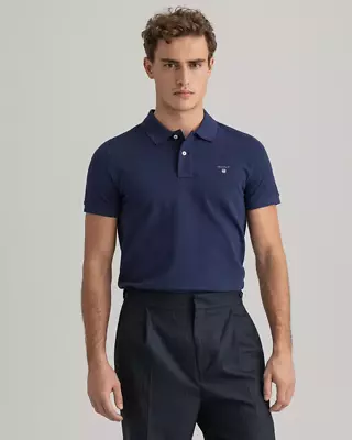 Gant tummansininen pikeepaita