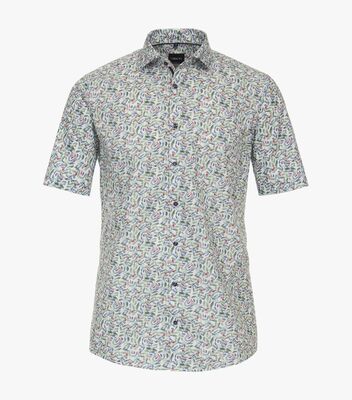 Venti kuviollinen lyhythihainen paita modern fit mitoituksella