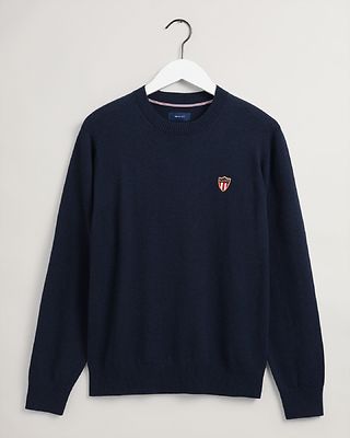 Gant tummansininen villaneule