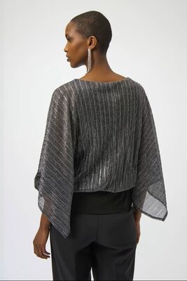 Joseph Ribkoff hopeansävyinen kimalle pusero