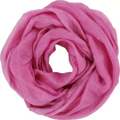 Lasessor fuksia silkki tuubihuivi