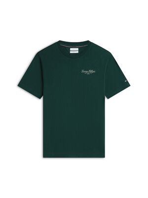 Tommy Hilfiger metsän vihreä regular fit t-paita