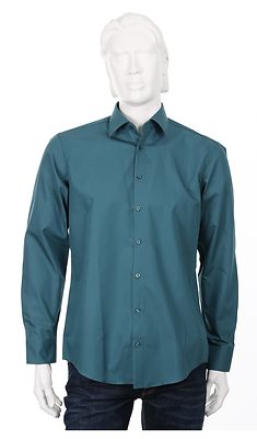 Casamoda merenvihreä modern fit kauluspaita