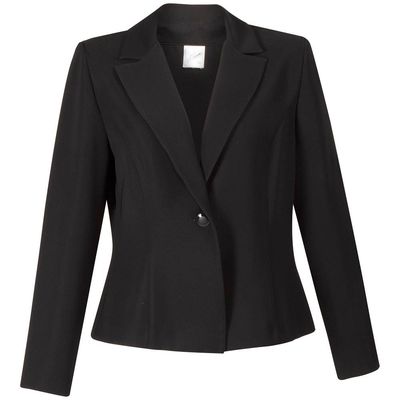 Shenina klassinen musta bleiseri